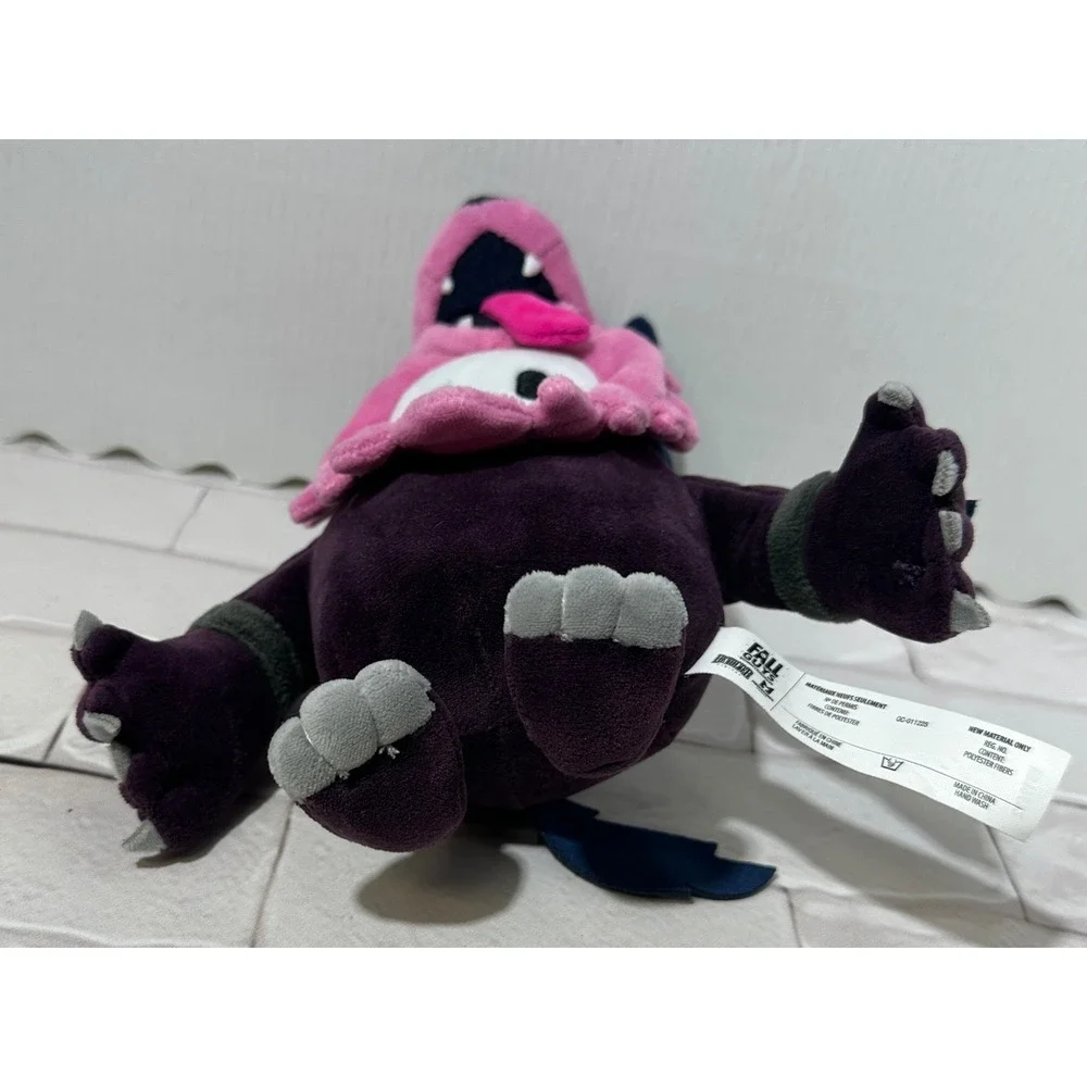 Fall Guys Ultimate Knockout Pink Wolf Bean Plush‎ Moose Toys 2021 Purple 8 inch